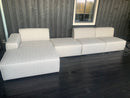 Buitenbank met longchair