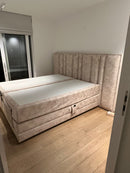 Hoofdbord met verticale banen