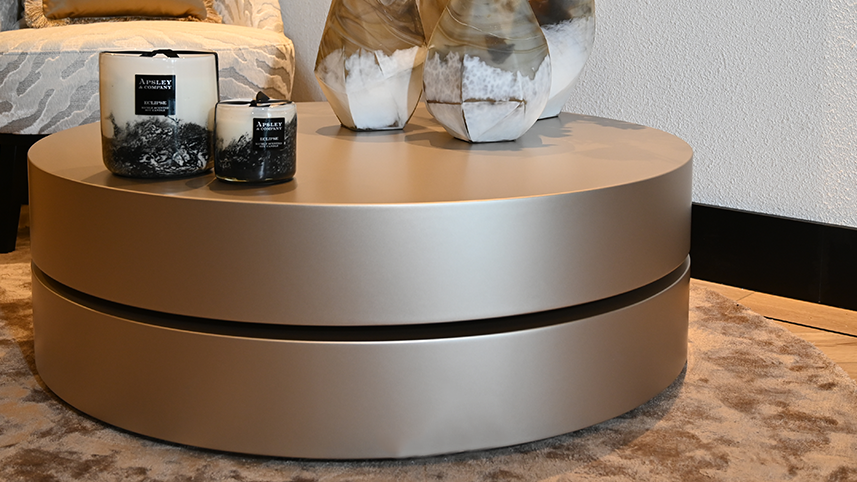 Ronde design salontafel | Bankstyle