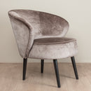 Moderne fauteuil met print