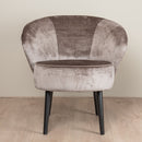 Moderne fauteuil met print