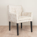 Velours eetkamerstoel