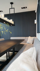 Luxe eetkamerhoekbank