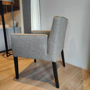 Moderne eetkamerstoel met leuning