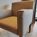 Moderne eetkamerstoel met leuning