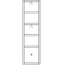 Deur zonder plint 60 cm