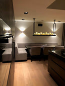 Eetkamer met luxe hoekbank