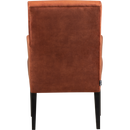 Eetkamerstoel op maat met hoge rugleuning