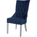 Landelijke eetkamerstoel met hoge rugleuning