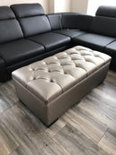 Maatwerk hocker met capitons