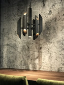 Mack rond industriele lamp