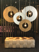 Ronde industriele lampen set