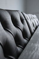 Stoel met capitons op maat