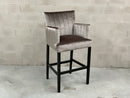 Velours barstoel