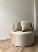 Velvet fauteuil