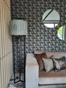 Vloerlamp met metalen poot