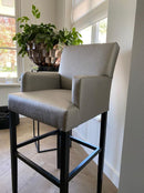 Luxe barstoel met armleuningen